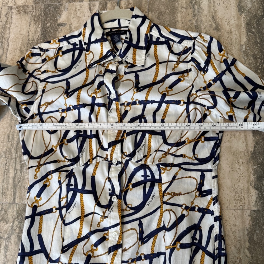 TOMMY HILFIGER WOMAN BLOUSE XS - Picture 11 of 11